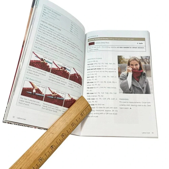 Patons Knitting Pattern Books Lot 6 Socks Sweaters Cable Dresses Other PB Modern - Picture 8 of 11